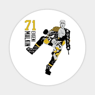 Evgeni Malkin Pittsburgh Mix Magnet